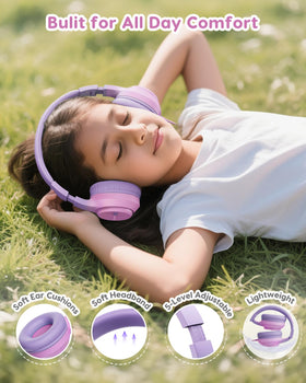 Acer Kids Headphones reinforced headband built to withstand daily wear.