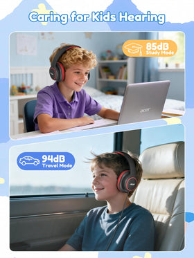 Acer Kids Headphones are ultralight at about 5.29 oz for easy daily wear.