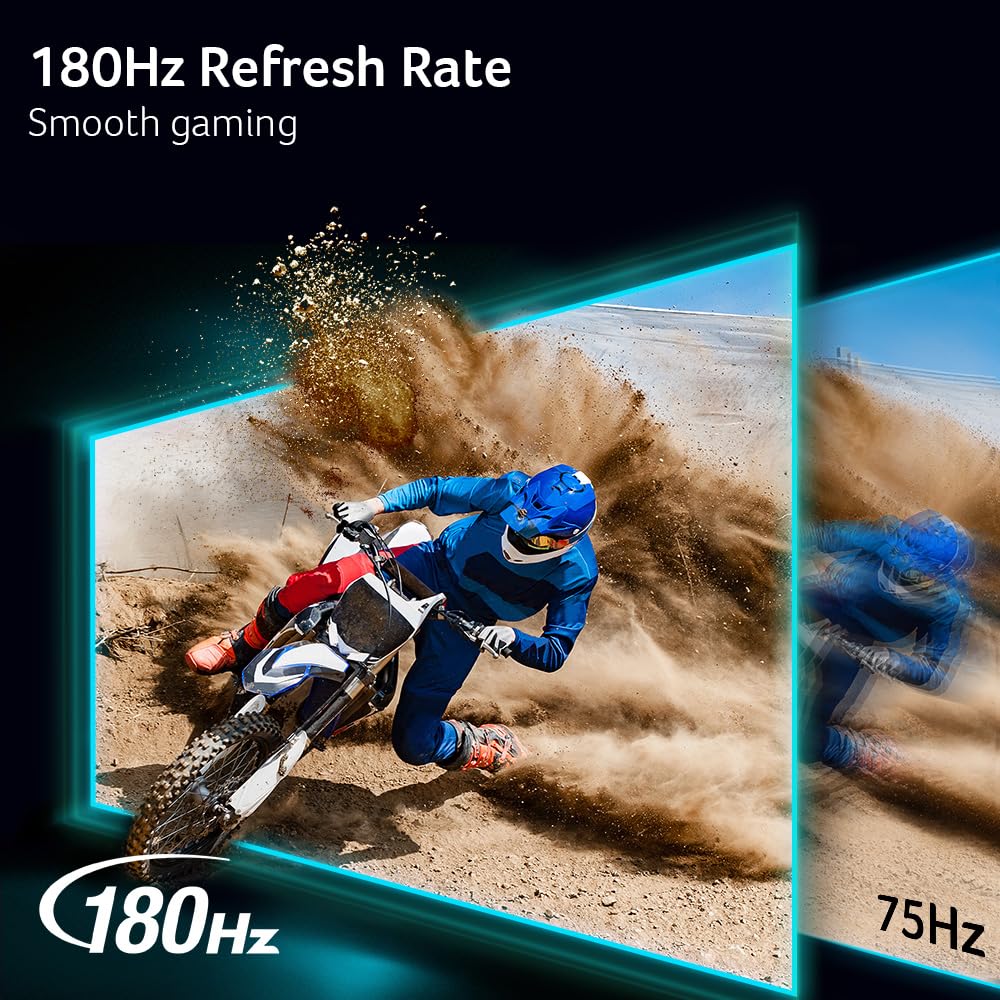 Acer Nitro 100,000,000:1 contrast enhances shadows and highlights.