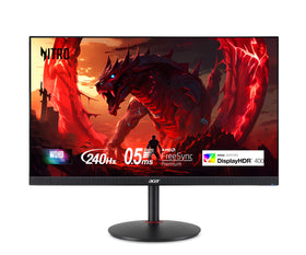 Acer Nitro 27-inch WQHD IPS display delivers crisp color for immersive gaming.