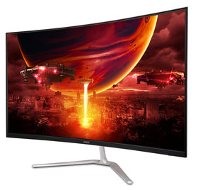 Acer Nitro ergonomic tilt design improves comfortable viewing angles.