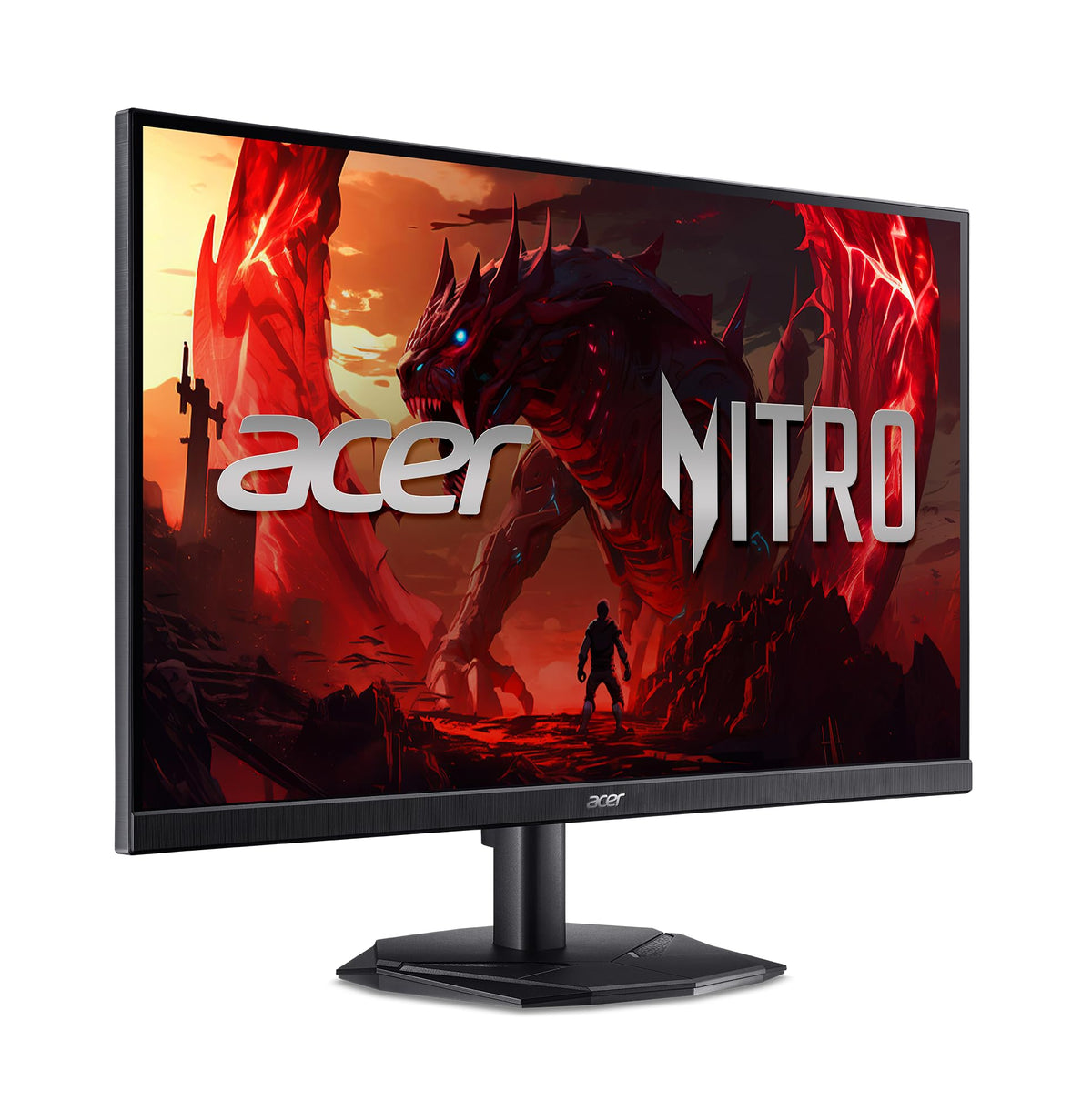 Acer Nitro KG241Y borderless design fits multi-monitor setups.