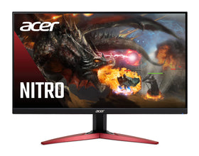 Acer Nitro KG241Y front view on a desk for immersive gaming