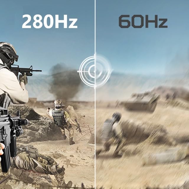 Acer Nitro KG251Q AMD FreeSync Premium synchronization reduces stutter with compatible GPUs.