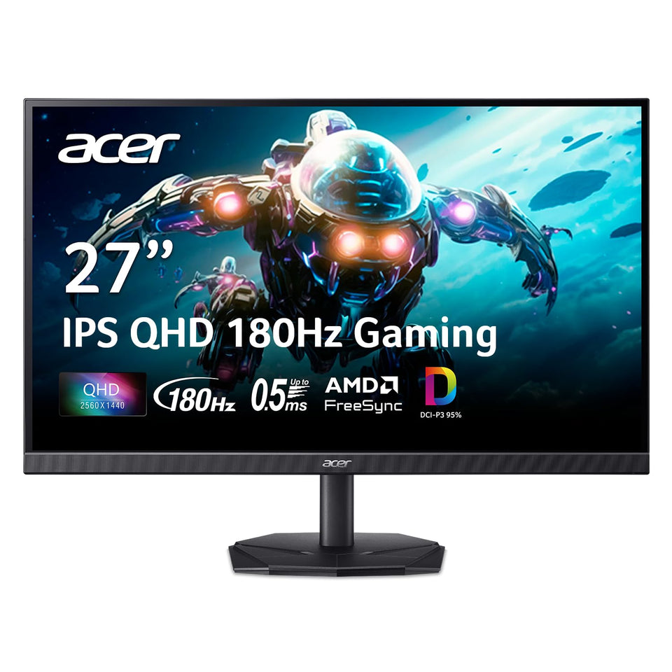 Acer Nitro KG271U 27-inch IPS close-up highlighting crisp QHD detail