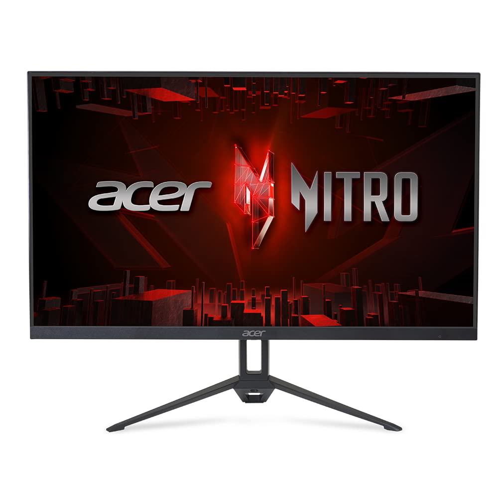Acer Nitro KG273 zero-frame design enables edge-to-edge viewing for multi-monitor setups