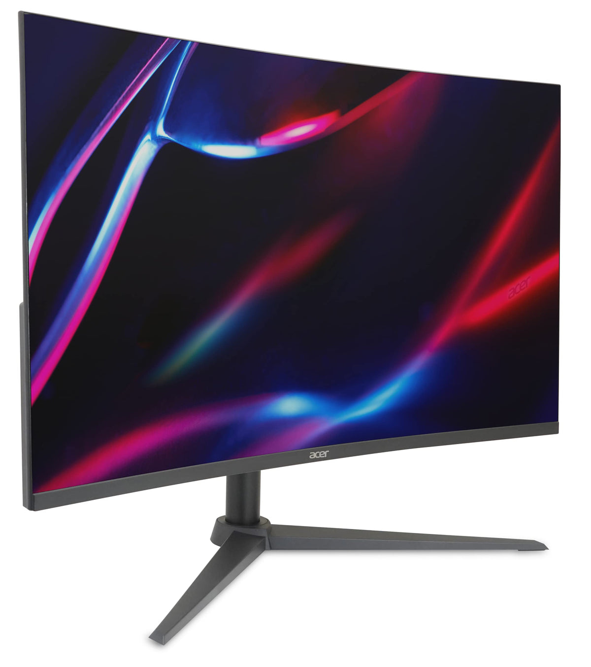 Acer Nitro tilt-height-swivel ergonomic adjustments for comfortable viewing.