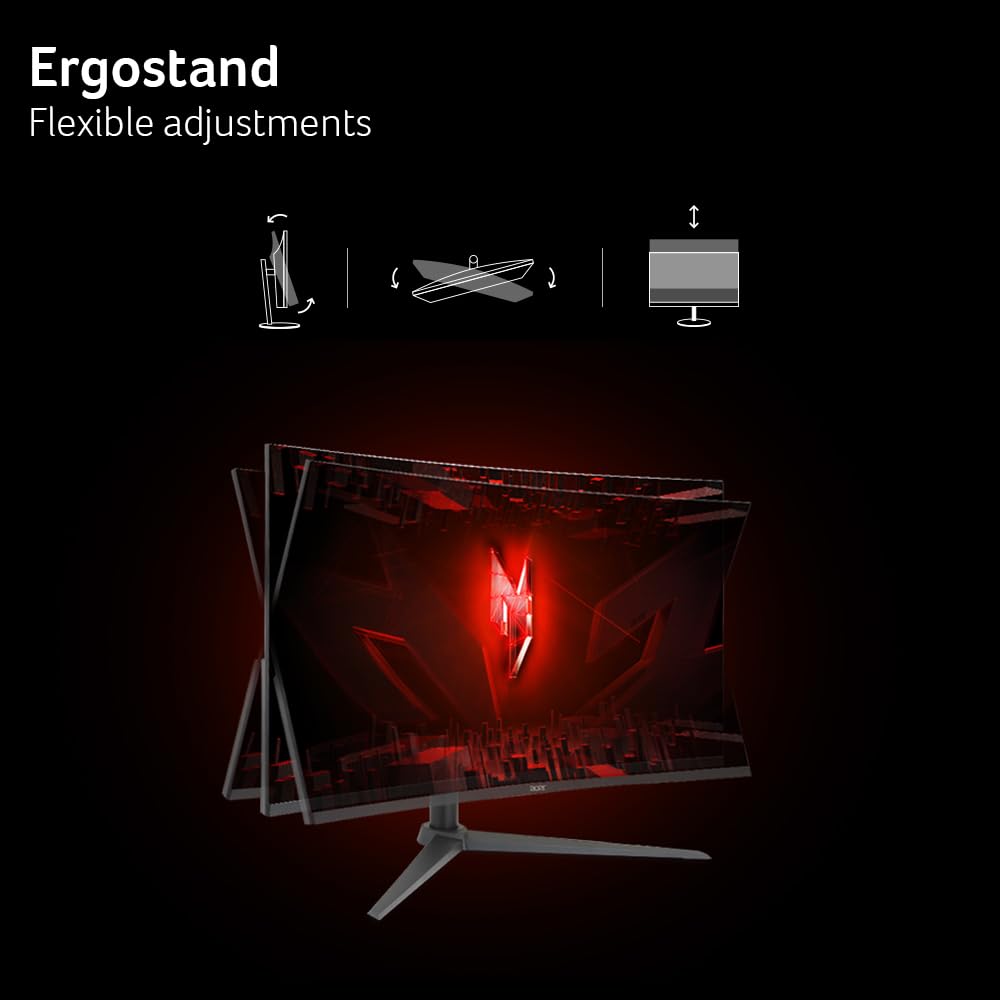 Acer Nitro VESA-mount-ready design fits flexible setups.