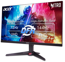 Ergonomic tilt helps align the screen to your preferred viewing angle