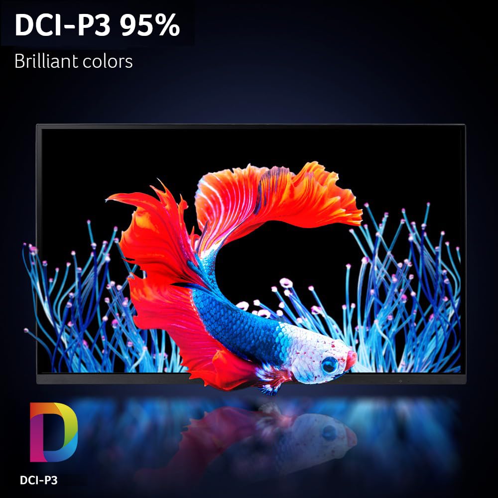 HDR10 with 95% DCI-P3 delivers richer colors and improved contrast