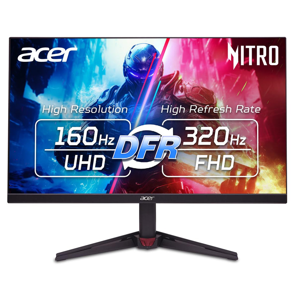 Acer Nitro VG270K 4K UHD display delivers sharp details for immersive gaming.