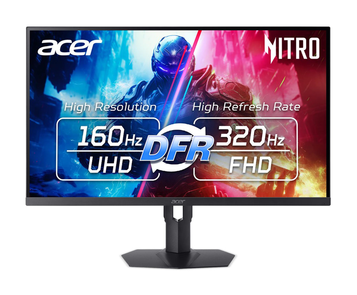 Acer Nitro XV325QK front view for immersive gaming experience