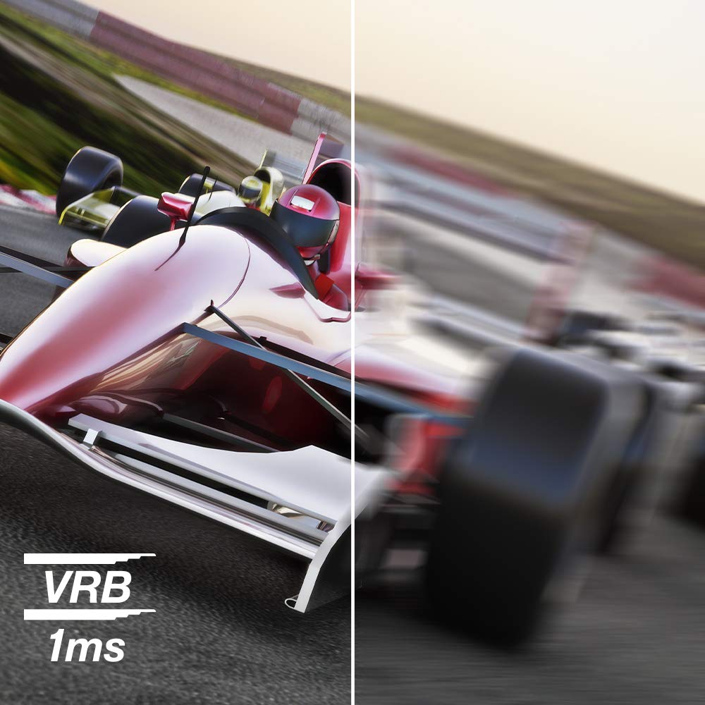 Acer Nitro XZ270 1ms VRB reduces motion blur for smooth action.