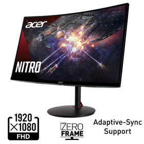 Acer Nitro XZ270 with high contrast for cinematic colors.