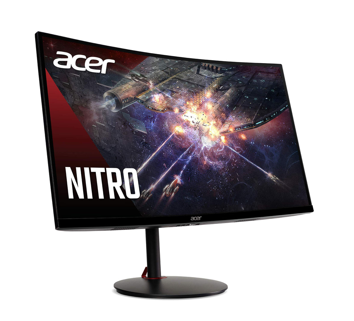 Acer Nitro XZ270 offers DisplayPort and HDMI connectivity for versatile setups.
