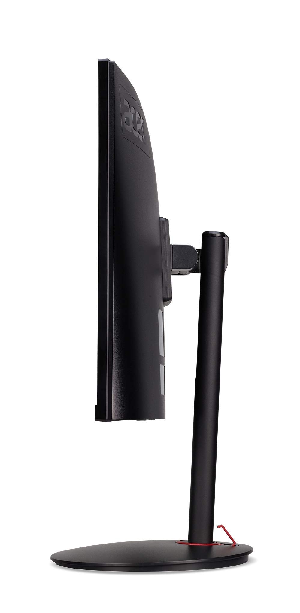 Acer Nitro XZ270 ergonomic stand supports tilt, swivel, height adjustment.