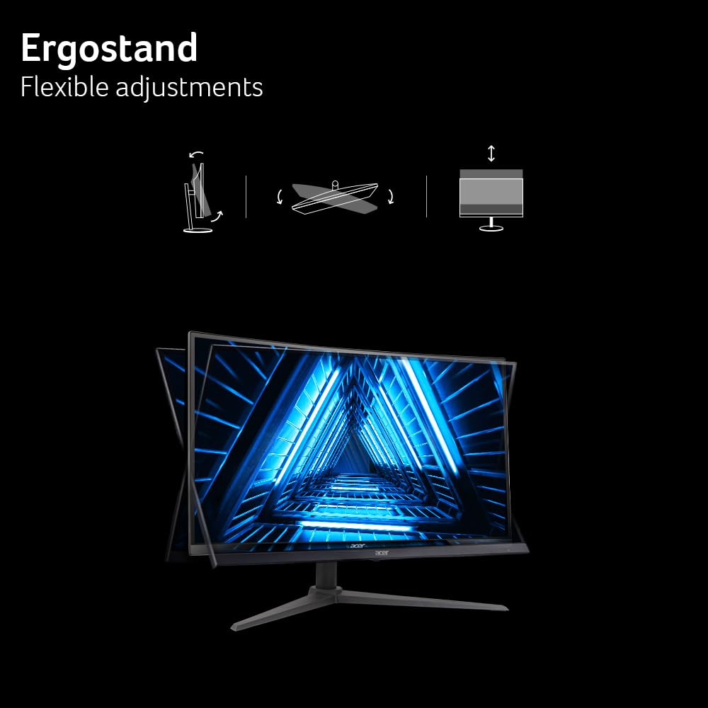 Acer Nitro XZ270 VESA mount-ready design for easy wall mounting.