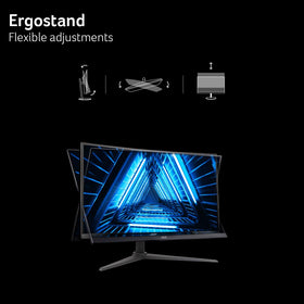 Acer Nitro XZ270 VESA mount-ready design for easy wall mounting.