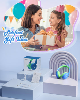Child wearing Acer headphones demonstrating secure comfortable fit
