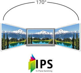 Acer PM161Q shows wide viewing angles and vibrant color from the IPS panel