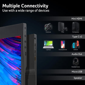 Acer PM161Q Mini HDMI input enables versatile device compatibility