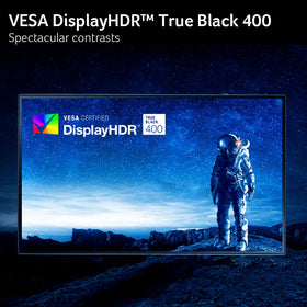 Acer Predator 31.5-inch OLED covers DCI-P3 99% for wide color accuracy.