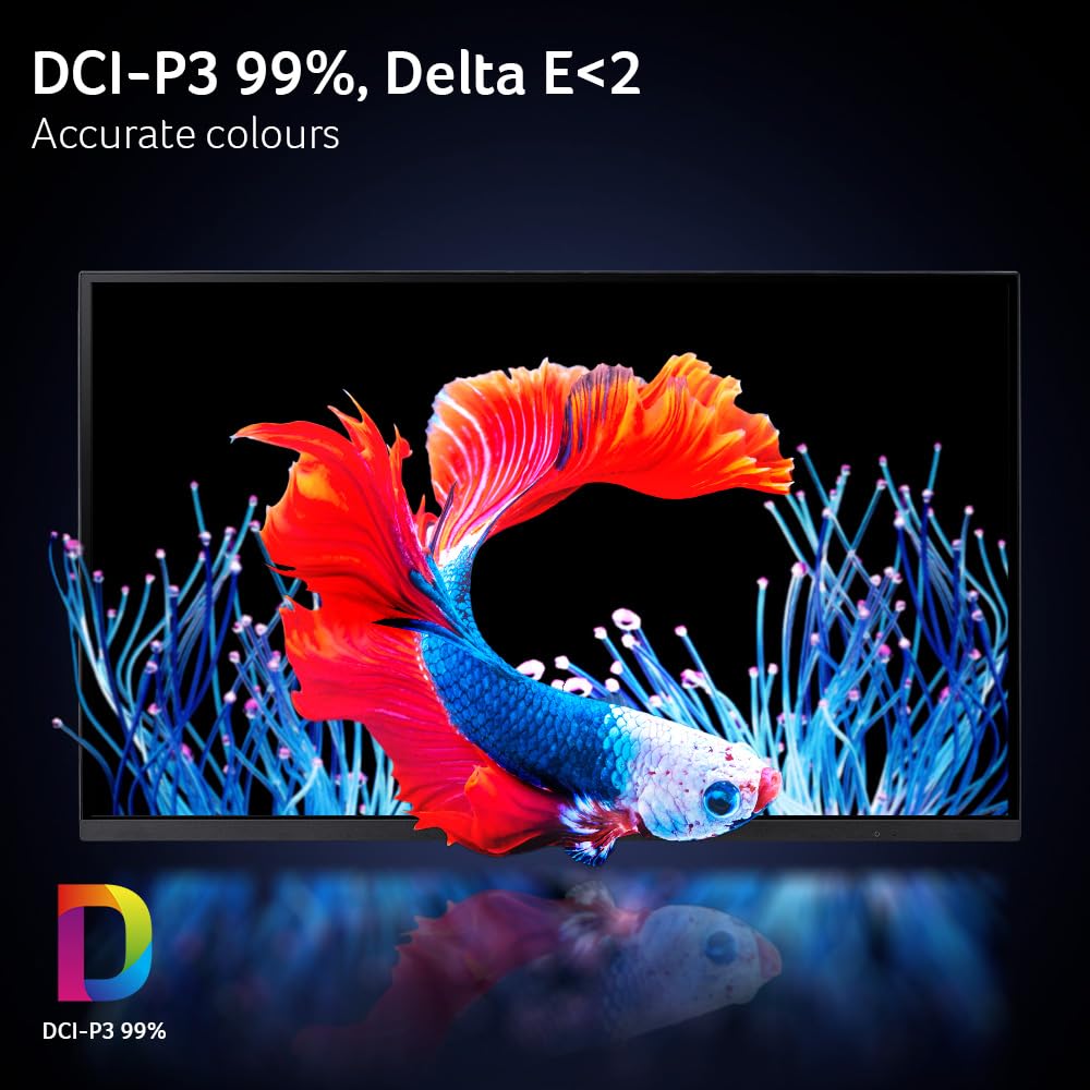 Acer Predator X27U USB-C port for single-cable connectivity.