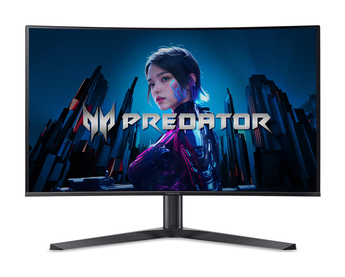 Acer Predator X32 with quantum-dot OLED panel delivering vibrant colors and deep blacks