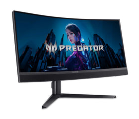 Acer Predator X34 connectivity with USB-C, DP, and HDMI 2.1 for easy setup