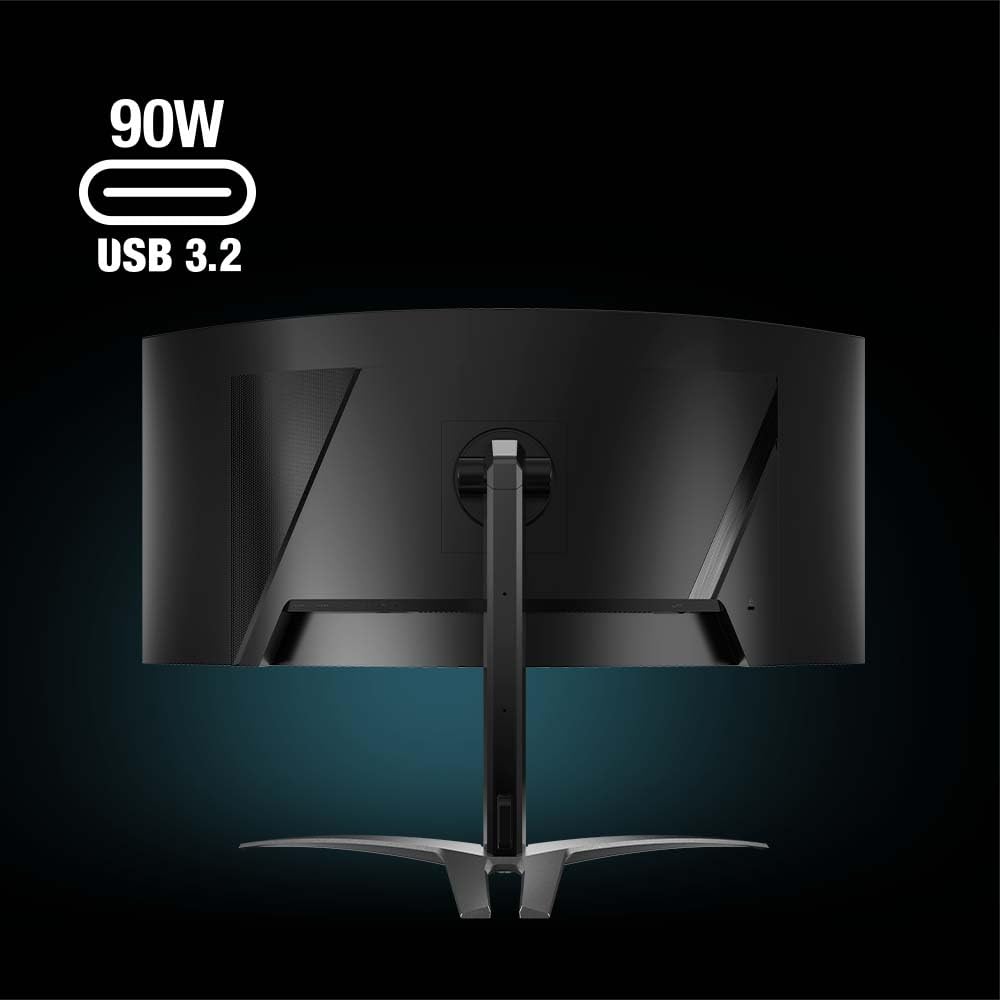 Acer Predator X34 USB-C 90W PD with built-in KVM for switching devices