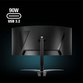 Acer Predator X34 USB-C 90W PD with built-in KVM for switching devices