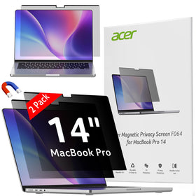 Acer privacy screen for MacBook Pro 14 improves on-the-go privacy.