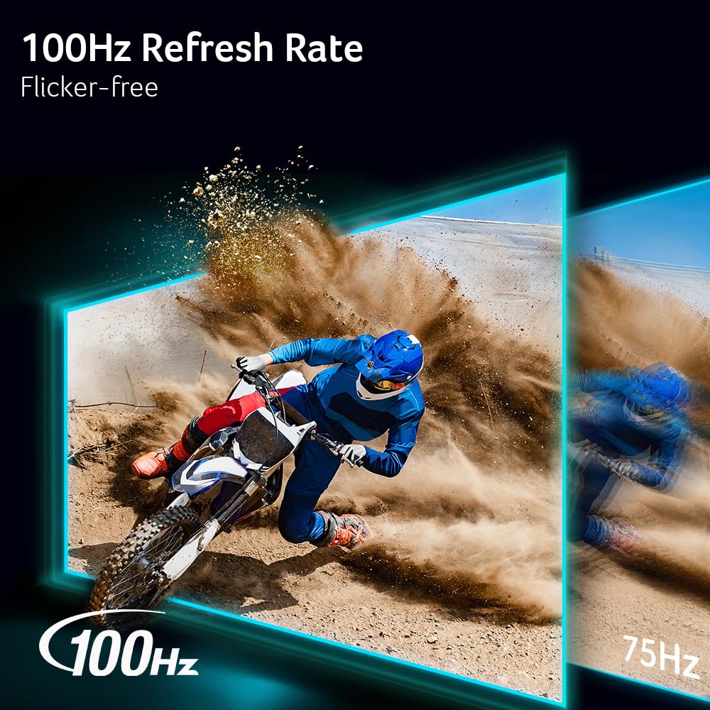 Acer SB242Y zero-frame bezel delivers edge-to-edge viewing for immersive side-by-side setups.