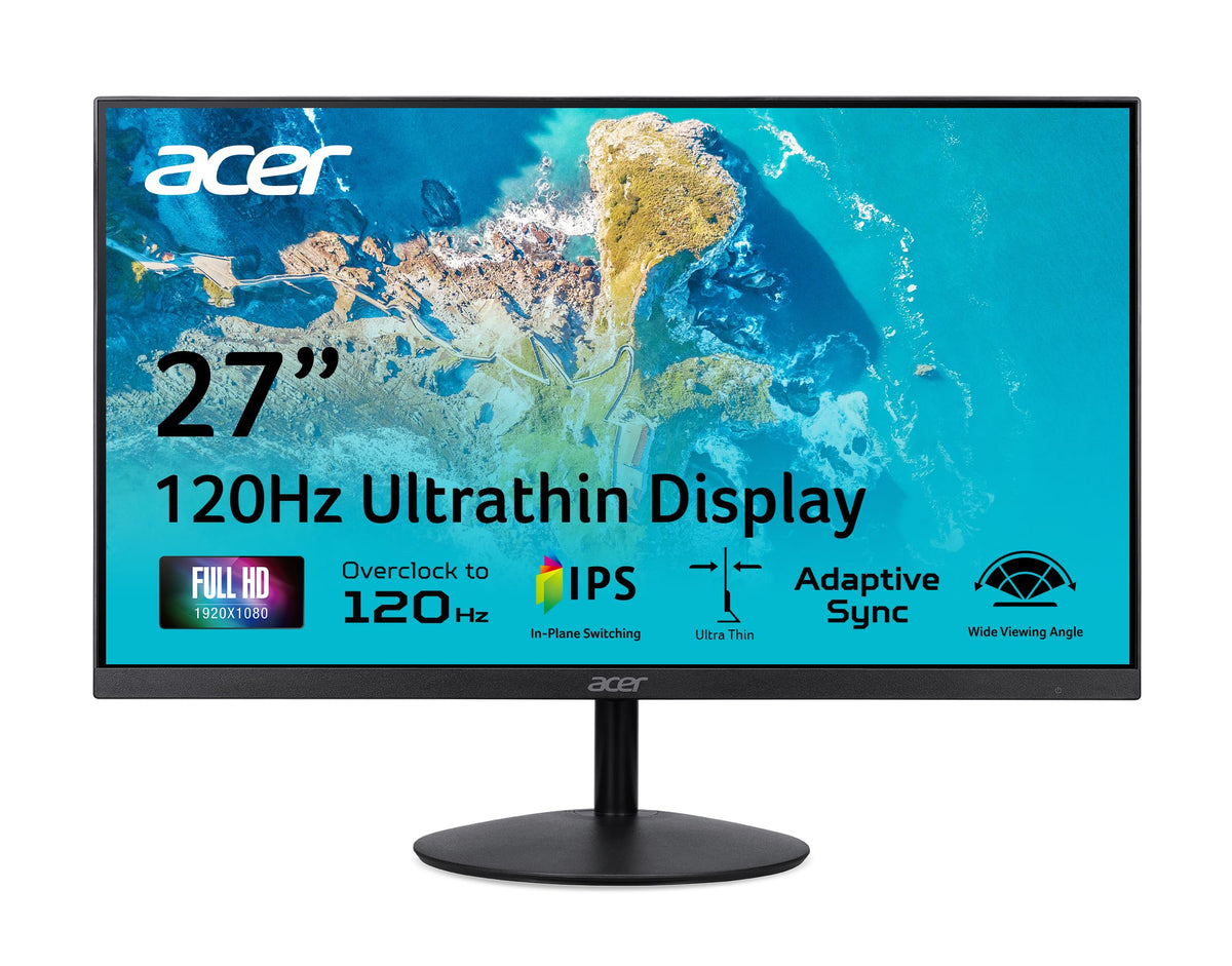 Acer SB270 G0bi 27-inch frameless monitor for immersive viewing