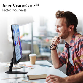 Acer SB272 HDMI and VGA ports maximize compatibility with devices.