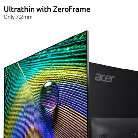 Acer SB272 VESA mounting supports flexible desk placements.