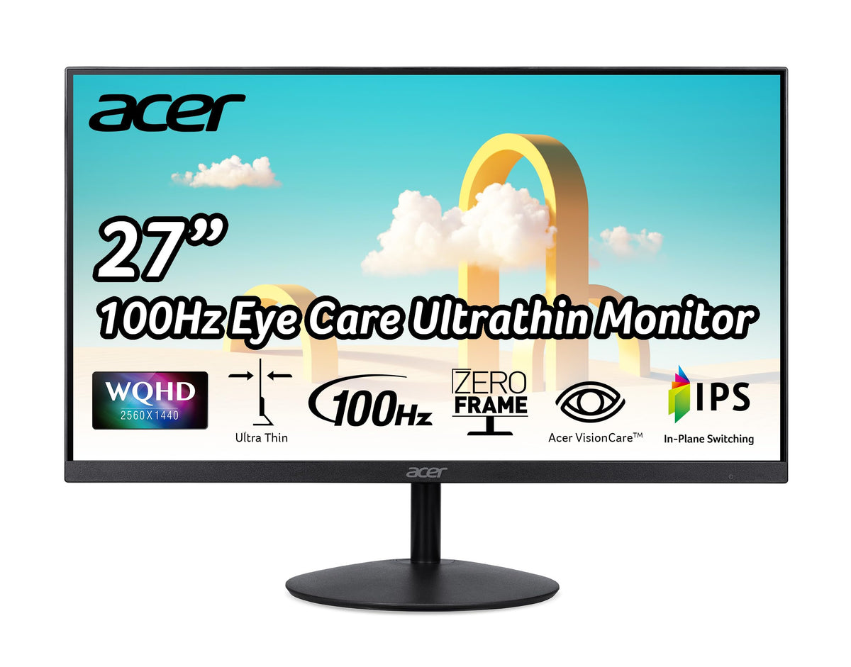 Acer SB272U Ebiip 27-inch WQHD IPS display for immersive gaming and work