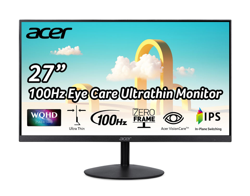 Acer SB272U Ebiip 27-inch WQHD IPS display for immersive gaming and work