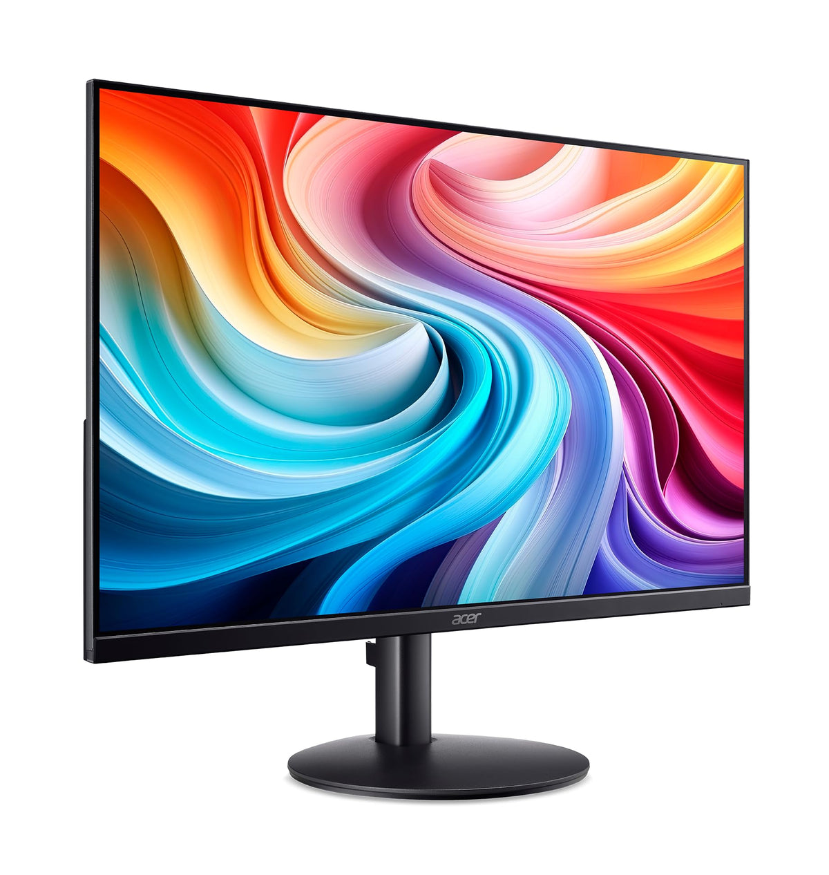 Acer SB273 G0bi 27 HDMI and VGA ports simplify setup.