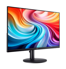 Acer SB273 G0bi 27 HDMI and VGA ports simplify setup.