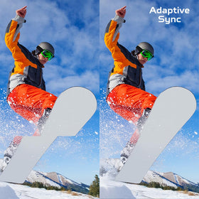 Acer SH322Q Adaptive-Sync ensures smooth, tear-free visuals with compatible GPUs.