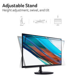 Acer SH322Q ErgoStand enables tilt, swivel, and height adjustments for comfortable use.