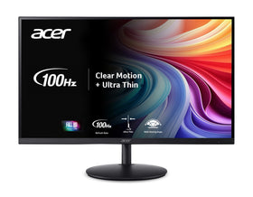 Acer SH322Q zero-frame design for edge-to-edge viewing and immersive work and games.