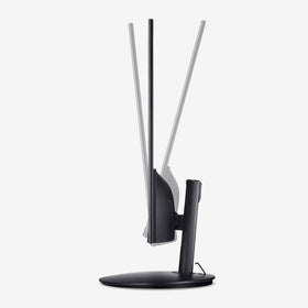 Acer SH322QK USB-C with 65W power delivery for single-cable setup.