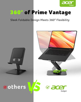 Acer closeup of vented aluminum surface improving laptop cooling