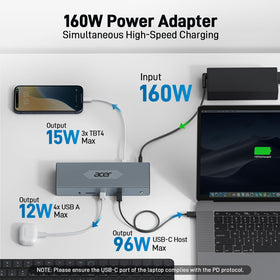 Acer Dock delivering stable 2.5G Ethernet connection