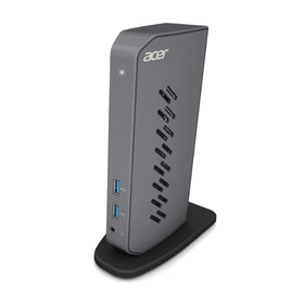 Acer U301 docking station front view with versatile display and ports