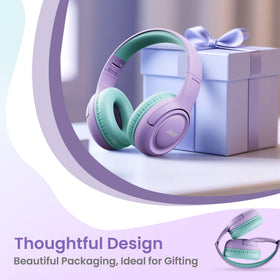 Acer USB-C Kids Headphones USB-C plug compatible with Chromebooks and tablets.