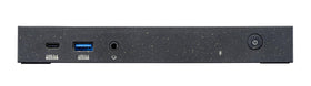 Acer Vero dock Ethernet and audio jacks closeup enabling stable network and sound