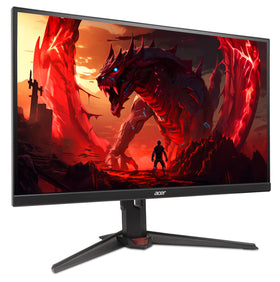 Acer XVA270U ErgoStand offering tilt, swivel, pivot, and height adjustments